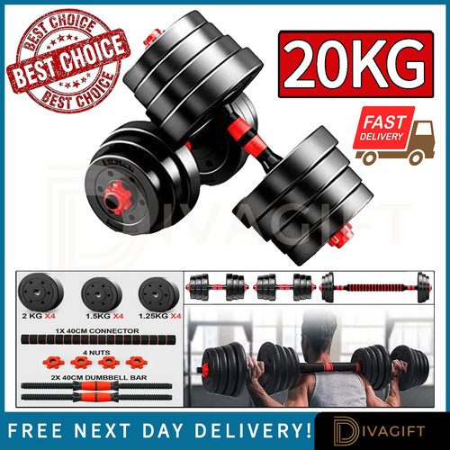 Adjustable dumbbells set - adjustable,