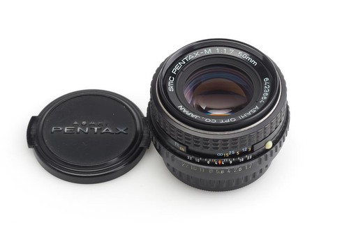 Pentax 50mm smc m - 1.7/50mm, pentax-m