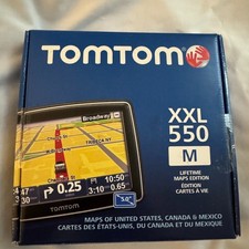 TomTom XXL 550 M GPS Navigator with Cord Box and instructions Works