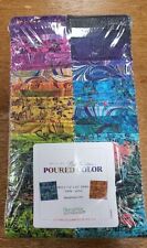 Benartex Poured Color  Precut Strip Pie / jelly roll 100%  Cotton  