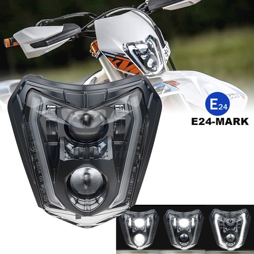 Dirt bike led headlight drl - bike,