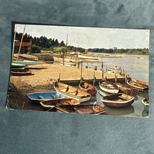 Vintage Postcard Saltern Quay Hayling Island 1970 Av