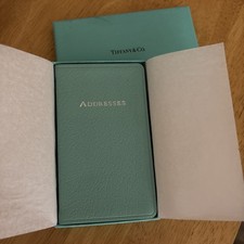 Tiffany & Co. Address Book in Iconic Blue, Collectible Stationery Item