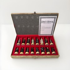 Lord Of The Rings Eaglemoss Chess Set “White” 16 Pieces Boxed LOTR Final Battle 