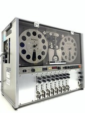 Sony A 109 FM Instrumentation Tape 8 Track 7" Reel To Reel 6 Head 10 Speeds Work