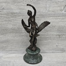 Emile signed bronze sculpture - signed,