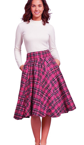 Falkirk tartan 1950s vintage - tartan,