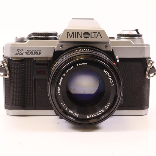 Minolta 500 35mm film slr - 35mm,