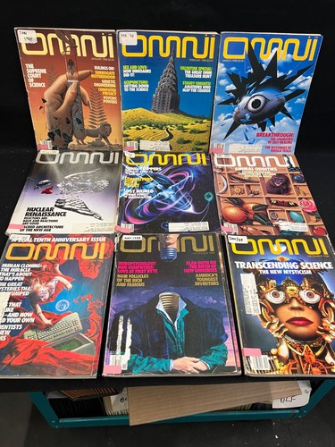 Omni magazine lot - magazine,, of