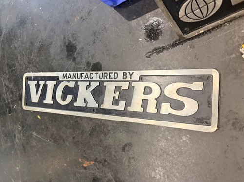 Manufactured vickers steel - vickers,