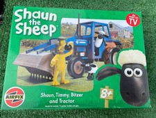 RARE NEW Airfix • Shaun the Sheep • Timmy Bitzer & Tractor • Model Kit
