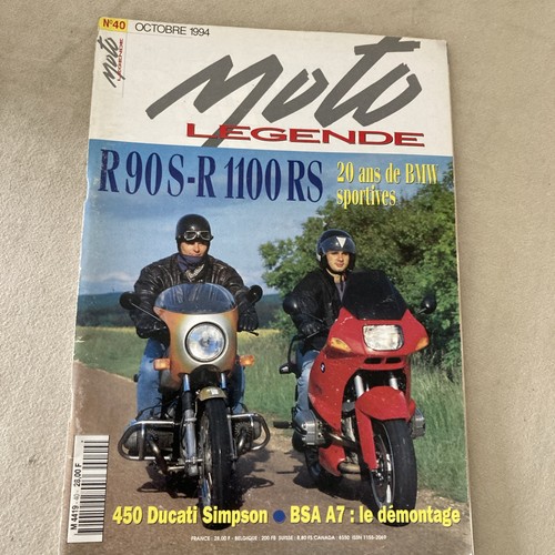 Motorcycle legend 40 1994 - motorcycle,