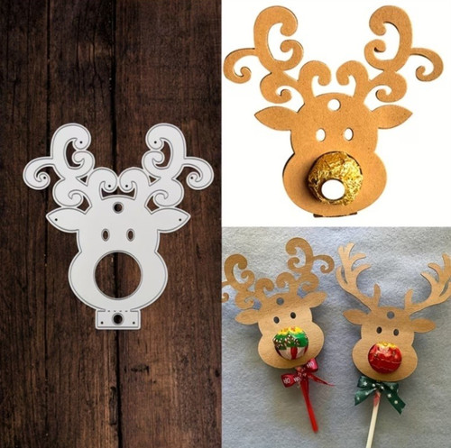 Christmas reindeer - b7,