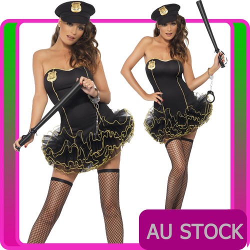 Womens police woman - womens, costume