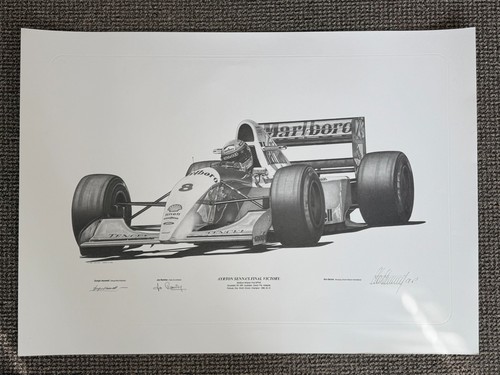 Autographed prints - f1,