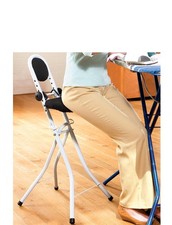 Perching stool mobility aid