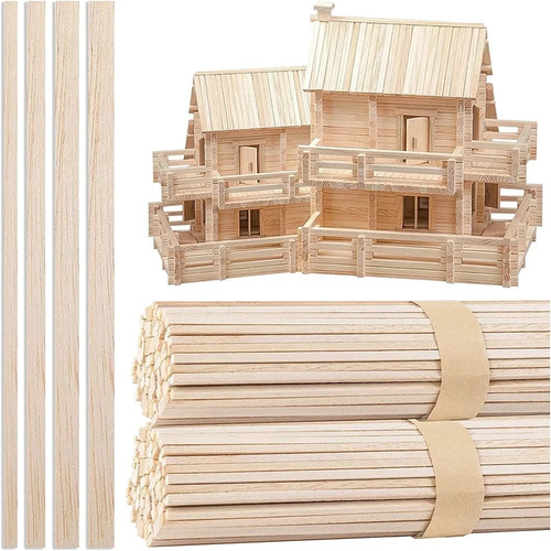 130pcs balsa wood - 130pcs, sticks