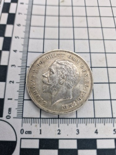 1935 georgius silver crown - silver,