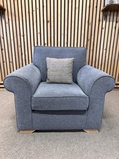 Sofology Armchair Grey/Blue