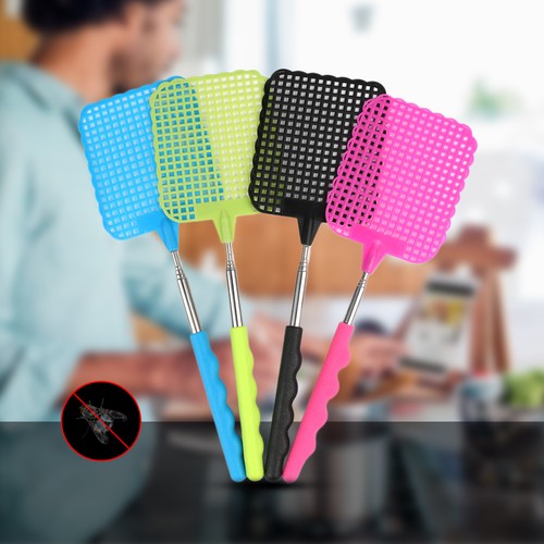 Fly swatter telescopic - fly,