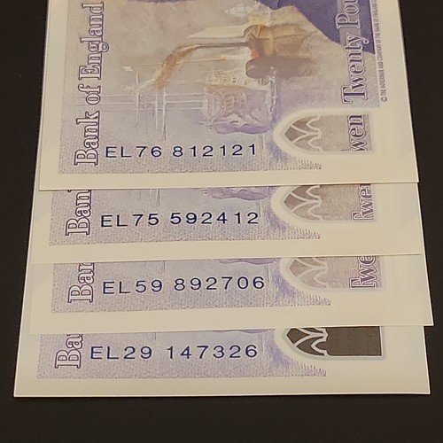 Polymer twenty pound note - c,