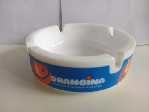 Orangina advertising glass - orangina,