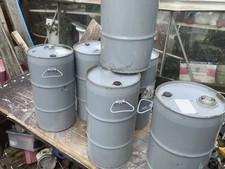 Small Steel Burning Or Project Bins  22 Inch Tall X11 Inch