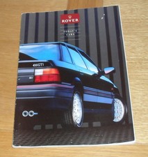 Rover Brochure 1990 800 827