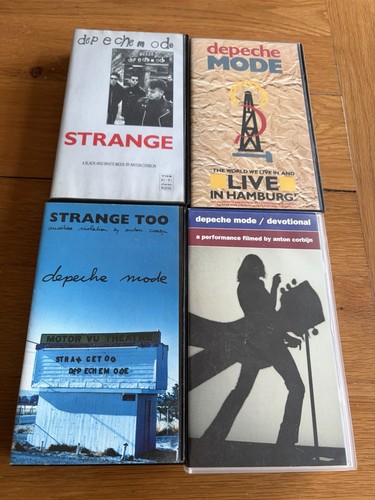 Joblot vhs depeche mode - of,