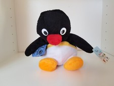 Small Pingu Soft Toy With Fish