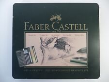 Faber-Castell 112965 Art & Graphic Pitt Monochrome Graphite Complete Set of 18