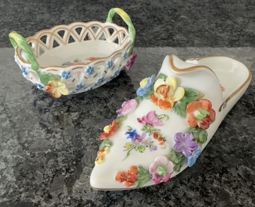 Dresden handled flower basket - dresden,