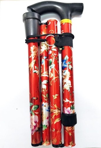 Folding walking stick - walking,