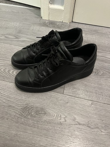Soho grit black leather - grit,