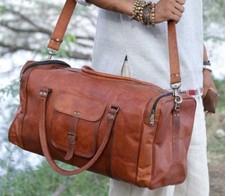 Men's Soft Old Leather Vintage