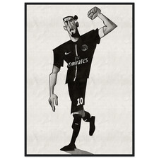 Zlatan Ibrahimovic - Poster im