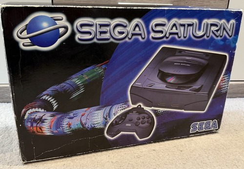 Sega saturn console boxed - console,
