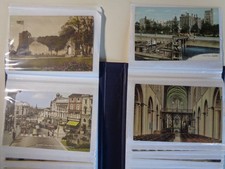 A GOOD ALBUM of 88 early G.B.  Postcards 1901 -1930s    lot4