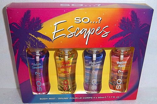 Escapes body mist x - so...?,