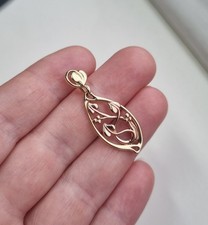 9ct Rose Yellow Gold Clogau Hallmarked Tree Of Life Pendant 2.3g Welsh Gold