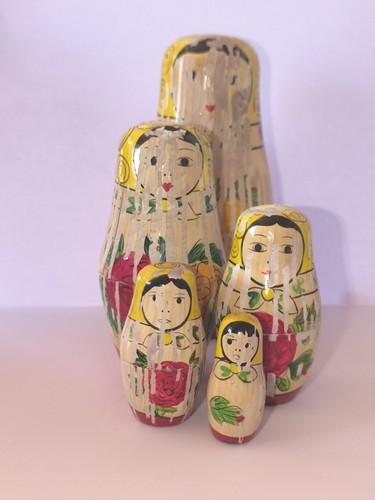 Vintage russian dolls - vintage,