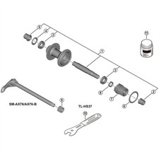 Shimano Spares FH-MT410