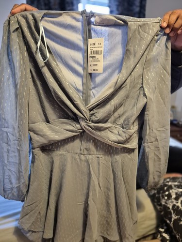 Miss selfridge grey metallic - selfridge,