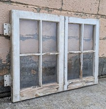 Pair 32"x24" Antique Vintage