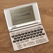 Casio EW-S2000 Spanish- English Electronic Digital Dictionary Translator-Working