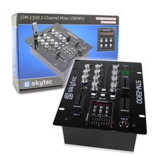 Vonyx STM2300 2-Channel DJ Mixer with USB & MP3 - Professional Audio Mixer