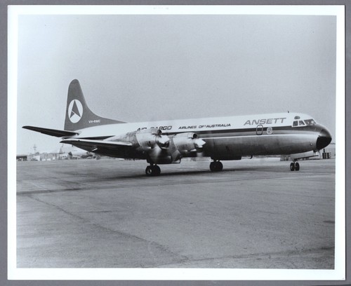 Ansett airlines cargo - ansett, lockheed