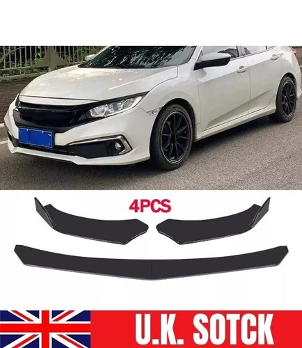 Front bumper lip spoiler - front,