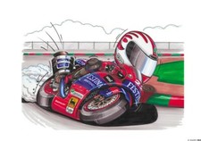 125 GP RED / BLUE Koolart