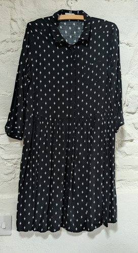 Hush black dropped waist - , shift